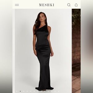 Meshki - Harper One Shoulder Gown - Black - M